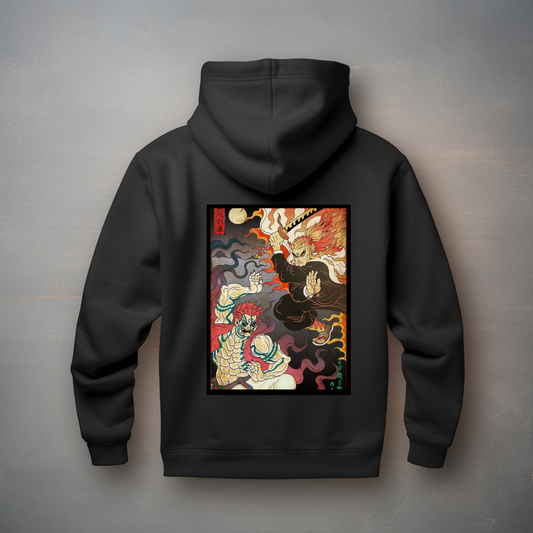 Rengoku vs Akaza Hoodie